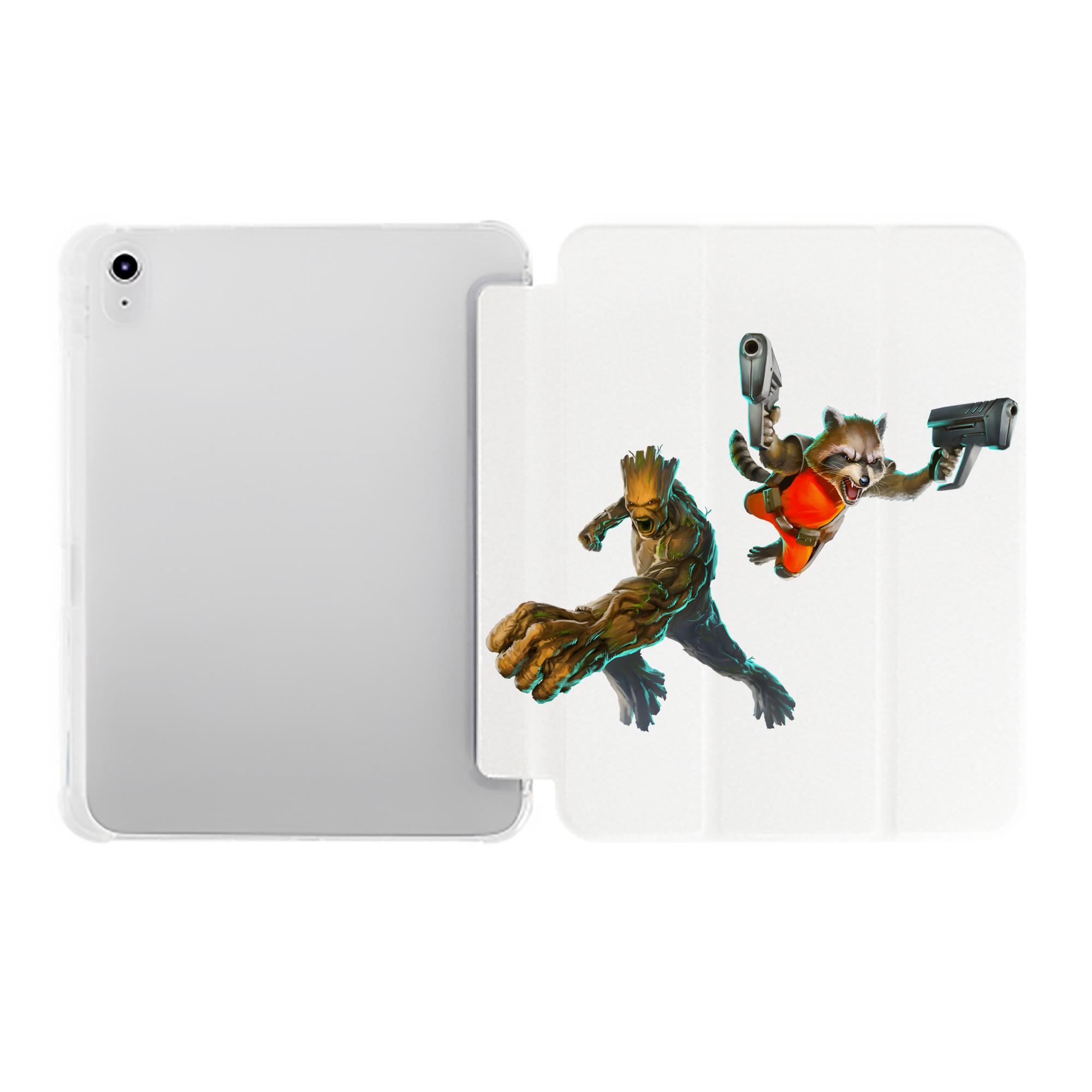 （画像用） アベンジャーズ The Avengers IPad ケース ペン収納付き 三つ折りスタンド PUレザー×シリコン 対応機種9.5/10.5/10.9インチ